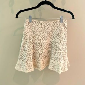 Express cream skirt 00
